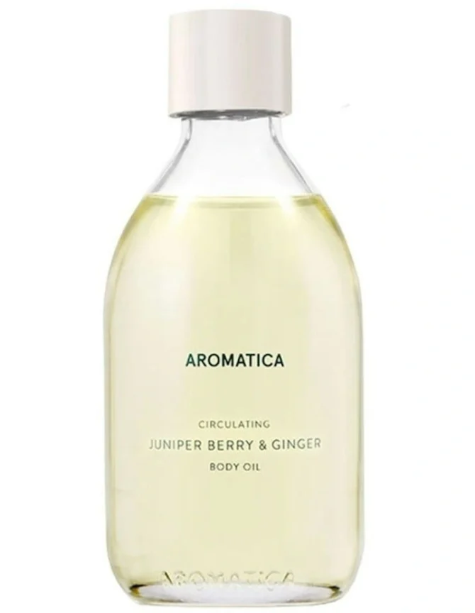 Aromatica Circulating Juniper berry & Ginger Body Oil - 100ml