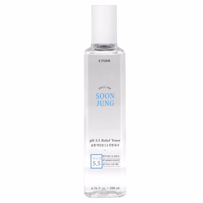 Etude House Soon Jung pH 5.5 Relief Toner -200ml
