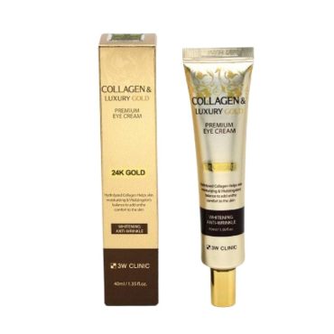3W CLINIC Collagen & Luxury Gold Premium Eye Cream 40ml