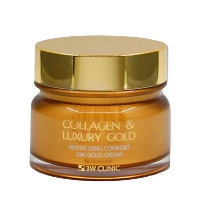 3W Clinic Collagen And Luxury Gold Cream
