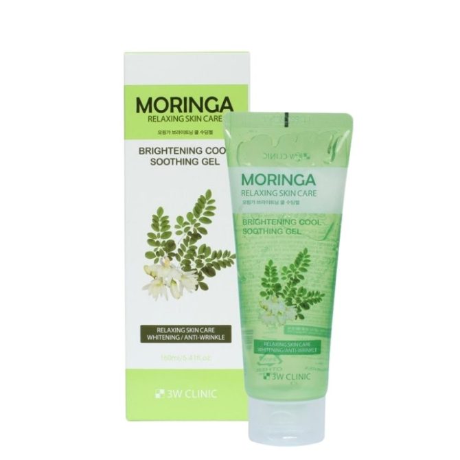 3w clinic Moringa Brightening Cool Soothing Gel -160gm