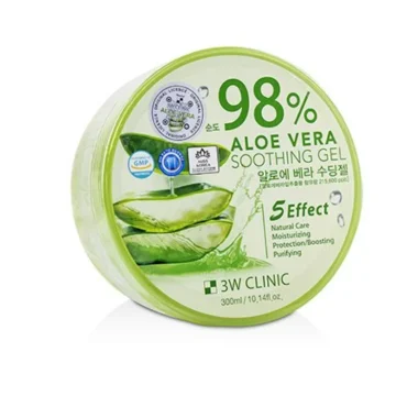 3w Clinic Aloe Vera Soothing Gel 98% - 300g