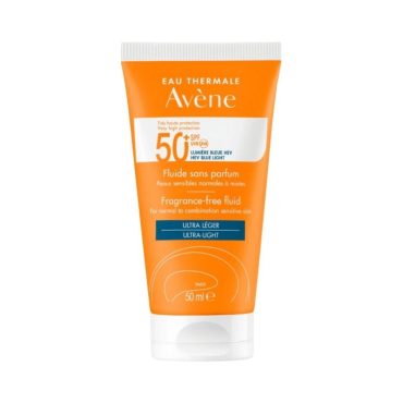Avene Ultra Broad Spectrum SPF50+ Fluid For Normal To Combination Sensitive Skin 50ml