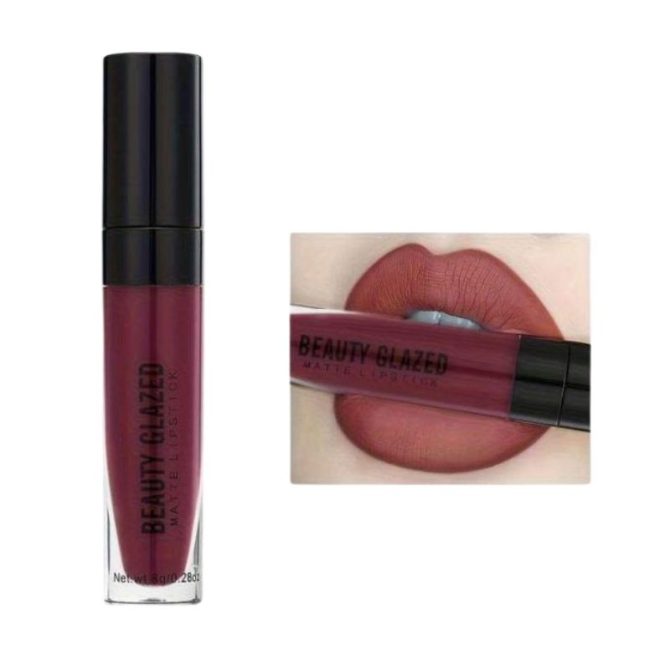 Beauty Glazed Matte Lipstick - Crimson 118