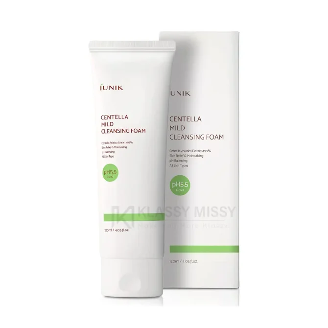 Iunik Centella Mild Cleansing Foam - 120 ml