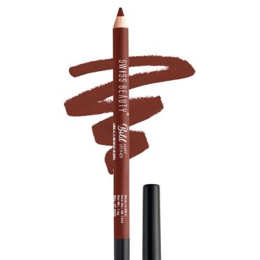 Swiss Beauty Bold Matt Lip Liner CHERRY BROWN -06