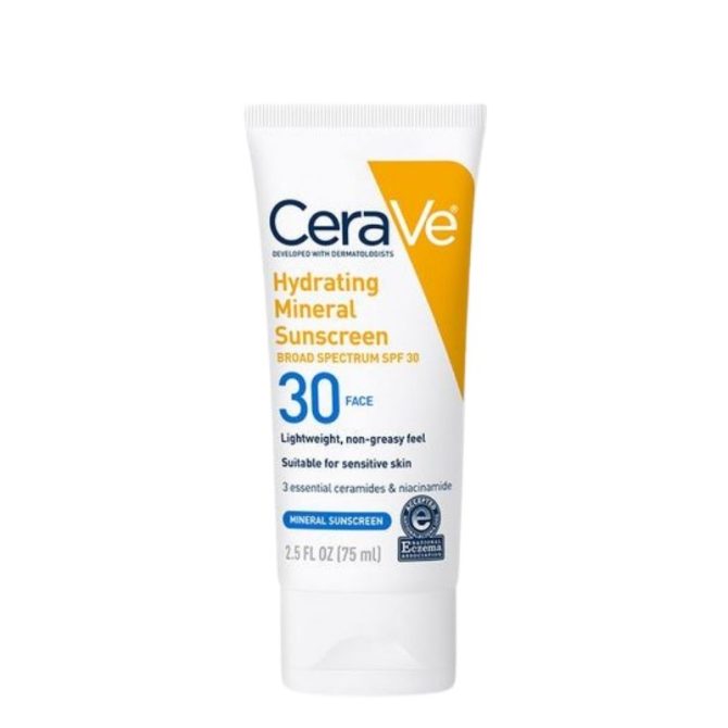 CeraVe Hydrating Sunscreen SPF 30 Face Lotion 75ml