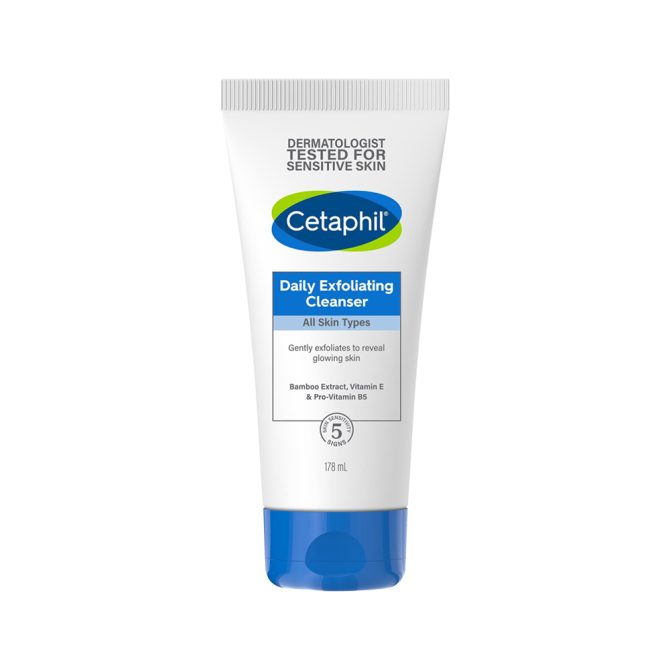 Cetaphil Daily Exfoliating Cleanser (All Skin Type) - 178ml