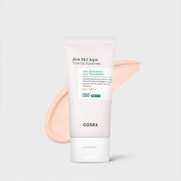 Cosrx Aloe 54.2 Aqua Tone-Up Sunscreen SPF 50+PA++++ - 50ml