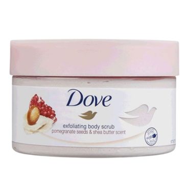 Dove Exfoliating Pomegranate Seeds & Shea Butter Scent Body Scrub 225ml