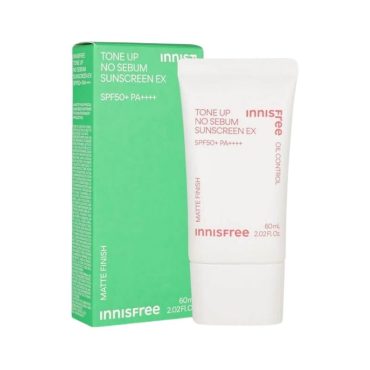 Innisfree Tone Up No Sebum Sunscreen SPF50+ PA++++