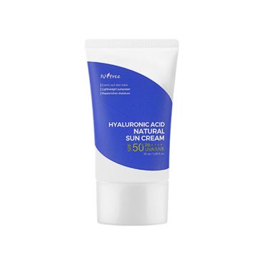 Isntree hyaluronic acid Natural Suncream SPF50 PA++++ - 50ml
