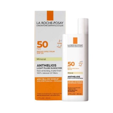 La Roche-Posay Mineral Light Fluid Sunscreen SPF 50- 50ml