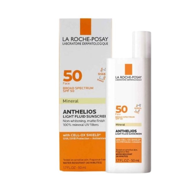 La Roche-Posay Mineral Light Fluid Sunscreen SPF 50- 50ml