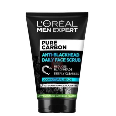 Loreal Paris Men Expert Pure Carbon Anti Blackhead Daily Face Scrub 100ml