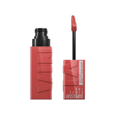 Maybelline Super Stay Vinyl Ink Long-Wear Liquid Lipstick (15-PEACHY) 4.2 ml