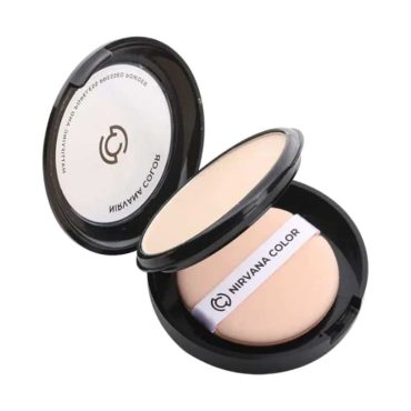 Nirvana Color Mattifying And Proless Pressed Powder (Light Natural)