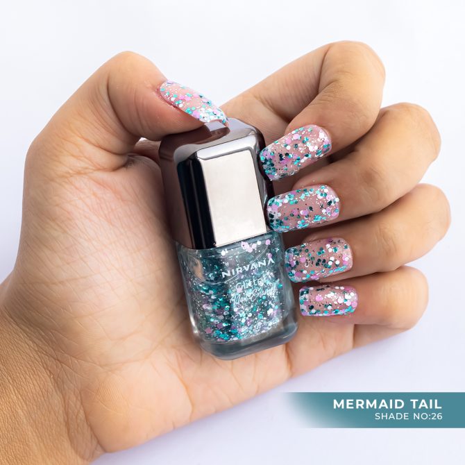 Nirvana Color Nail Enamel Mermaid Tail- 26