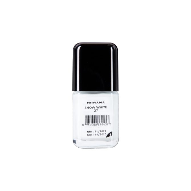Nirvana Color Nail Enamel Snow White-27