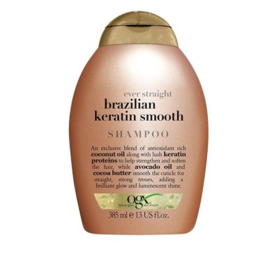 OGX Brazilian Keratin Smooth Shampoo 385ml