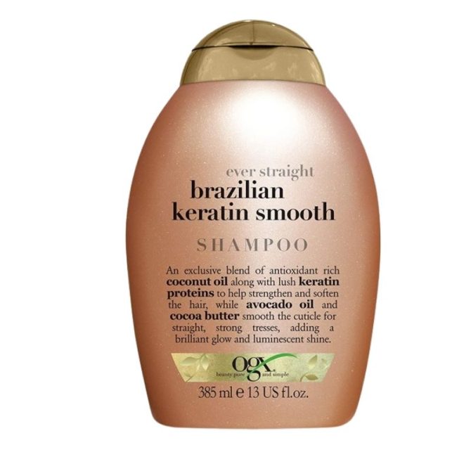 OGX Brazilian Keratin Smooth Shampoo 385ml