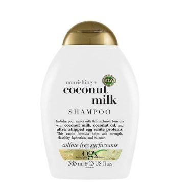 OGX Nourishing Plus Coconut Milk Shampoo 385ml