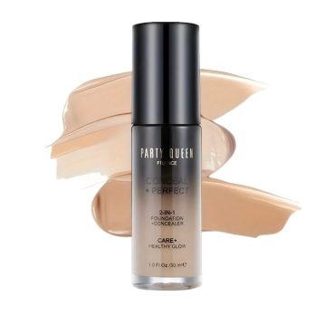 Party Queen Conceal and Perfect 2-in-1 Liquid full Coverage Foundation (Blushing beige)-05