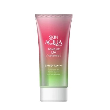 SKIN AQUA Tone Up UV Essence Sunscreen Rose 80g
