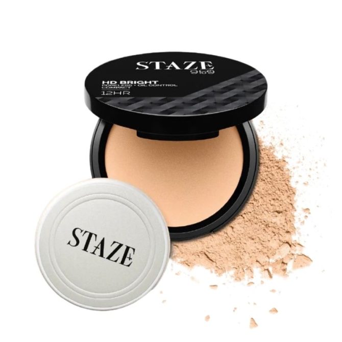 STAZE 9to9 HD Bright Compact (228C Latte) 9g