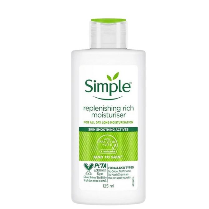 Simple Replenishing Rich Moisturizer 125ml