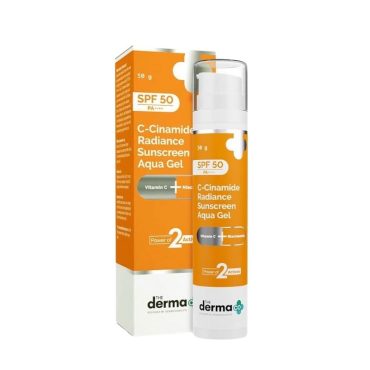 The Derma CO C-Cinamide Radiance Sunscreen Aqua Gel 50g