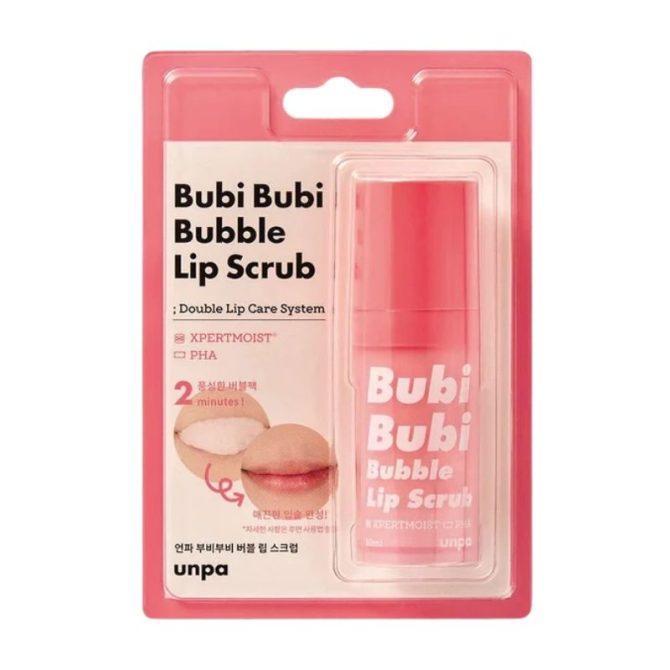 UNPA Bubi Bubi Bubble Lip Scrubs Exfoliator & Moisturizer