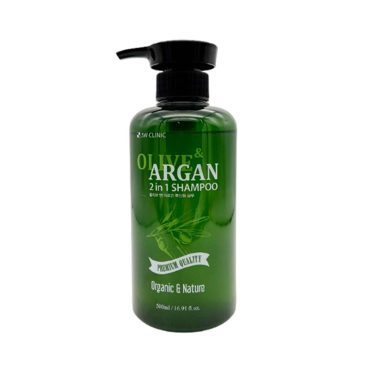 3w clinic olive and argan 2 IN 1 shampoo - 500ml