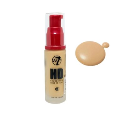W7 HD Foundation Golden 30ml