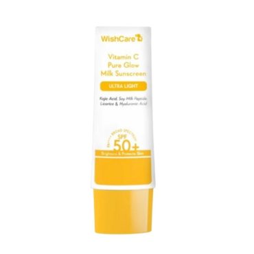Wishcare Vitamin C Pure Glow Milk Sunscreen Ultra Light SPF 50+ PA++++