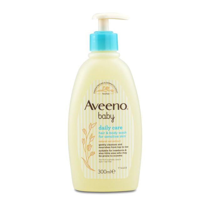 Aveeno Baby Daily Care Baby Hair & Body Wash-300ml