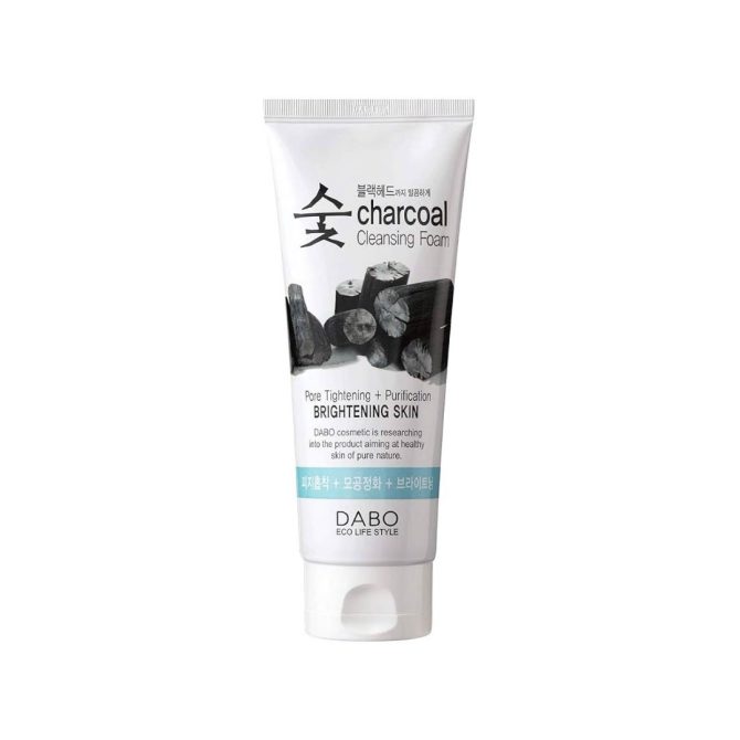 Dabo charcoal foam cleansing brightening skin - 150ml