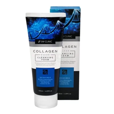 3w Clinic Collagen Clear Cleansing Foam - 180ml