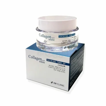3w clinic collagen white shining tone up cream - 50ml